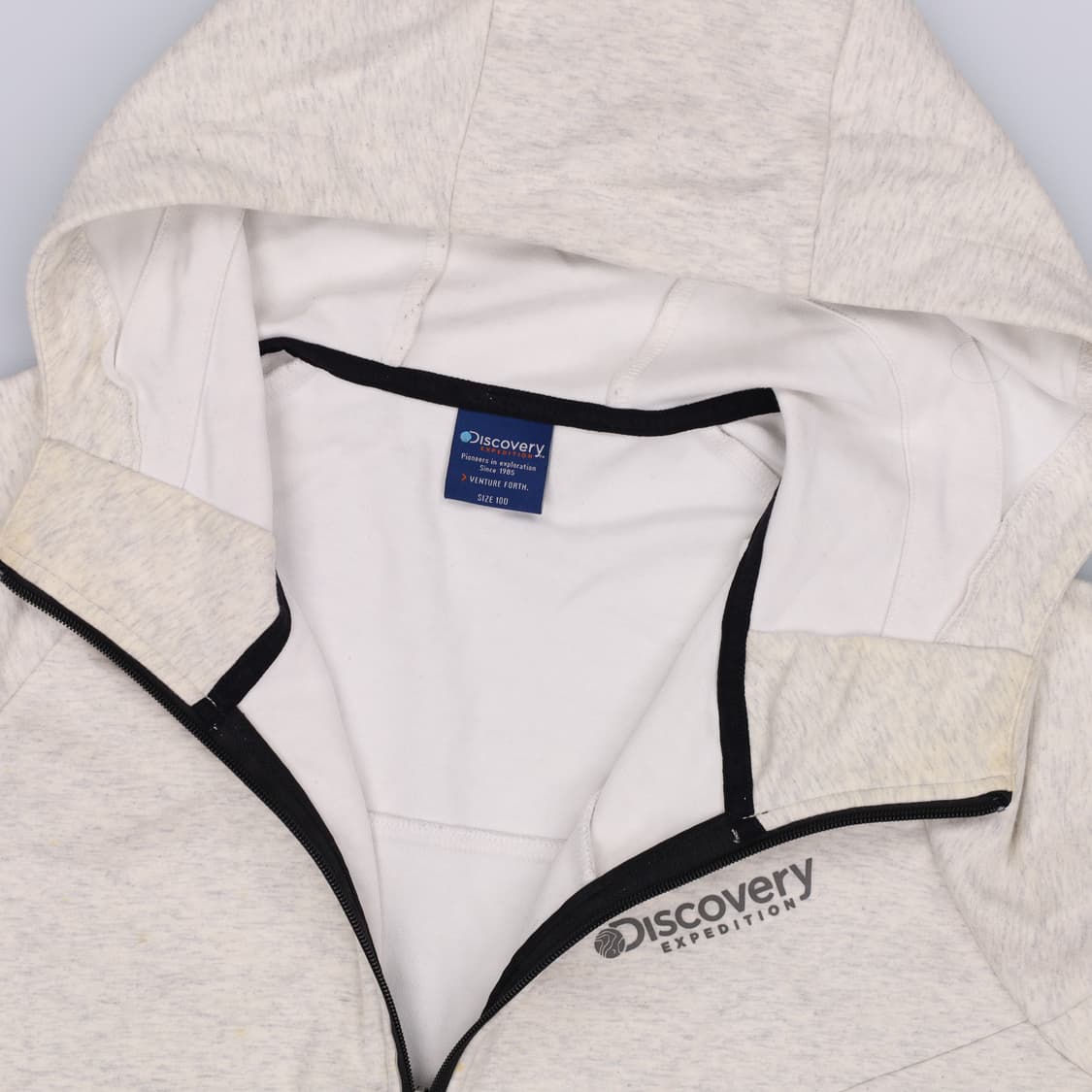 100 디스커버리 후드집업(오염) 0303H1 상품이미지3