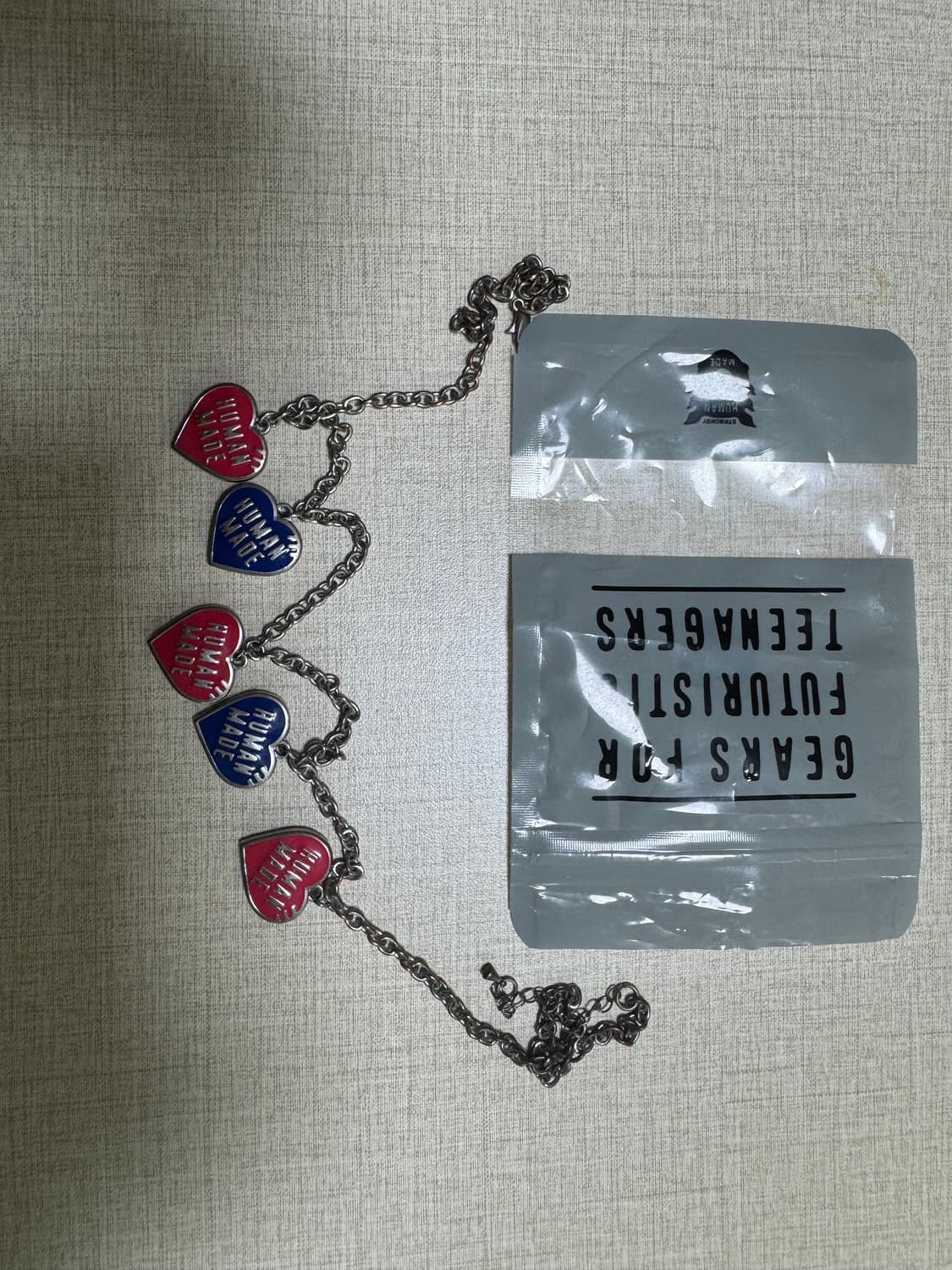 휴먼메이드 하트 팬던트 목걸이 상품이미지2