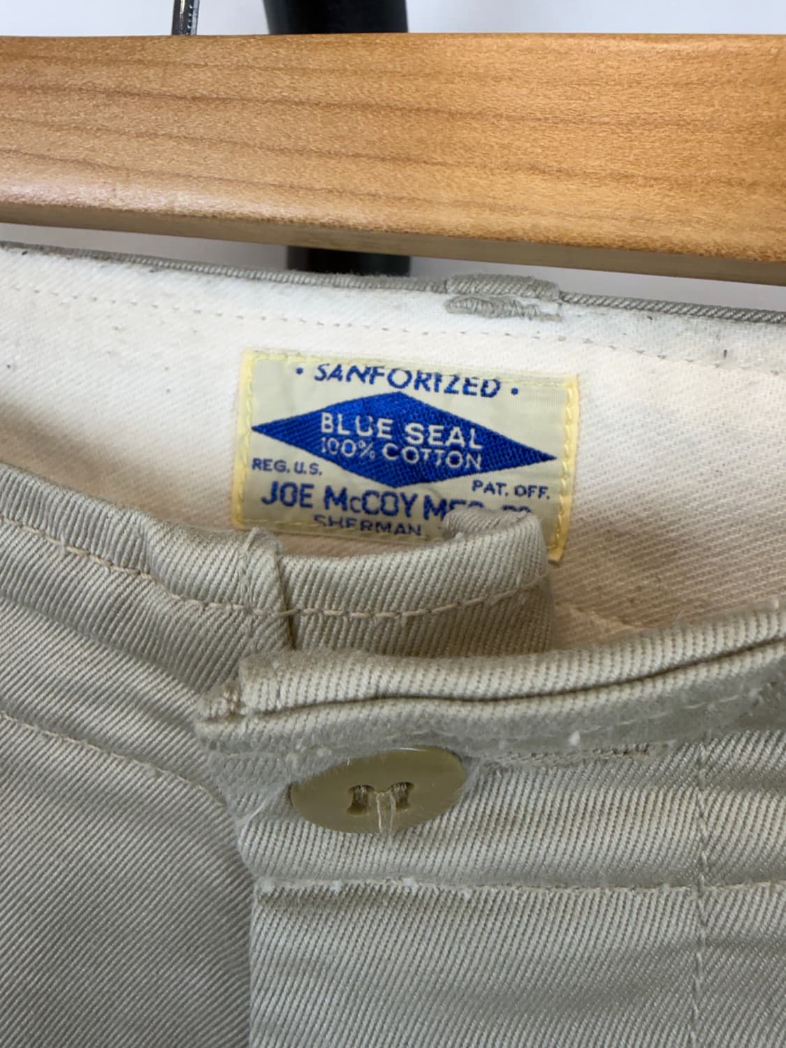 [real mccoy's]리얼맥코이 치노 조맥코이 블루씰 36 size 상품이미지2