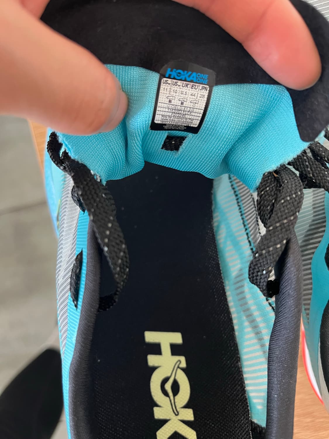 [280] 호카 씨엘로 X1 2.0 프로스트 블랙 상품이미지7