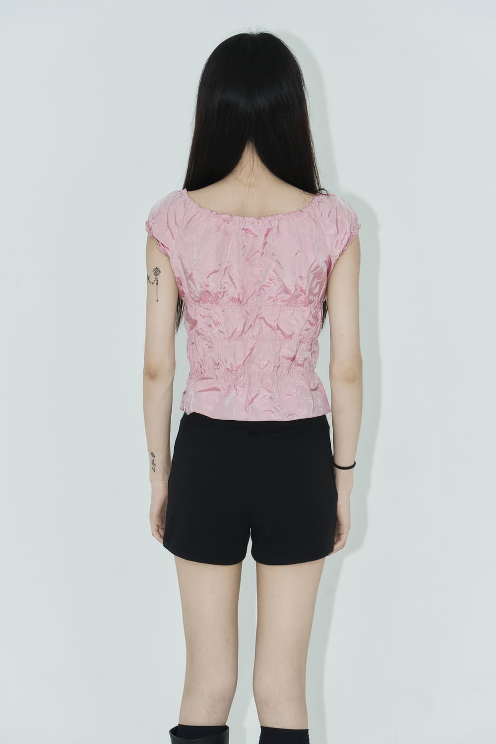 Buberry shirring top 상품이미지5
