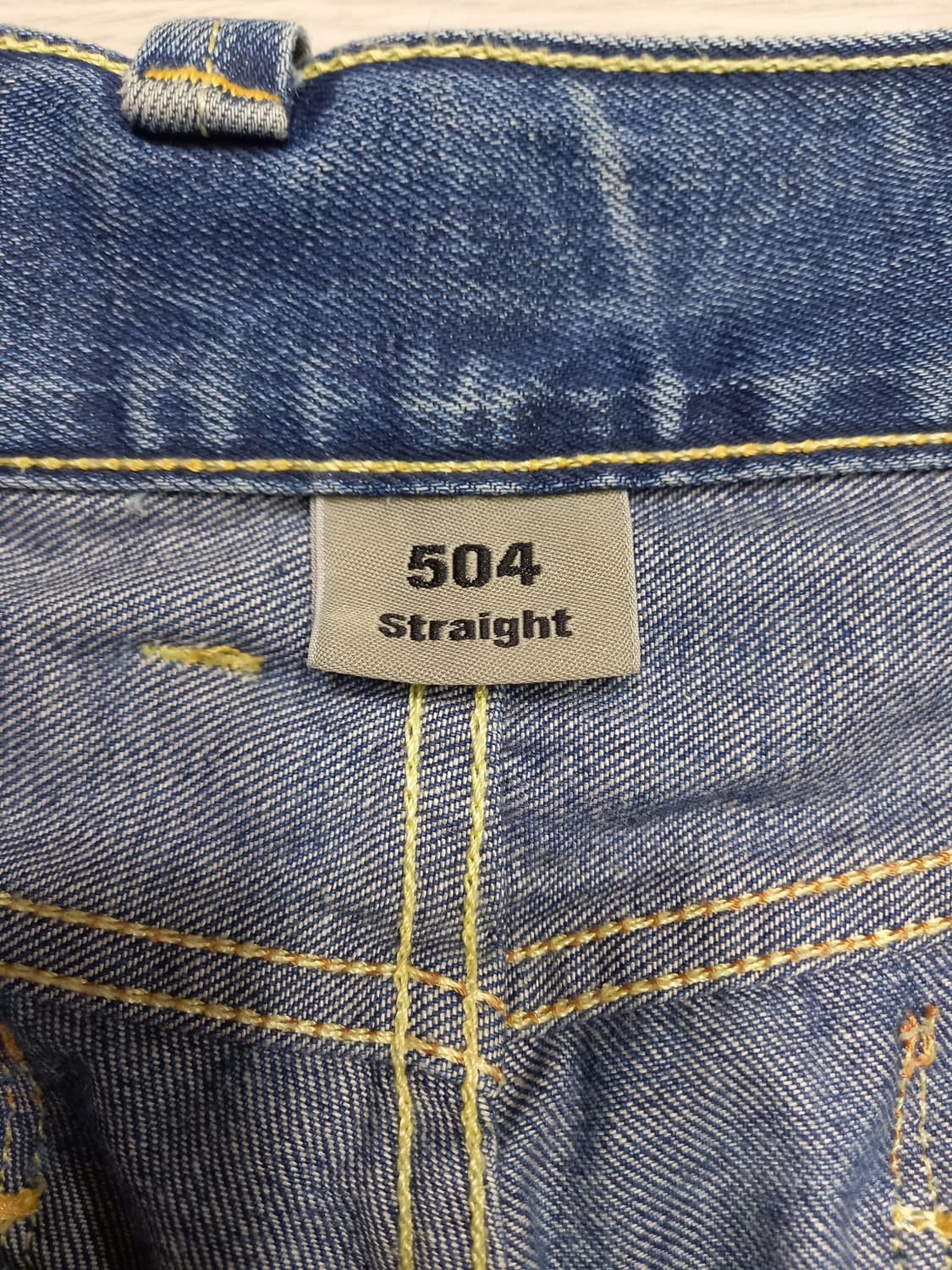 32 리바이스504 워싱 일자진 32-344 상품이미지8