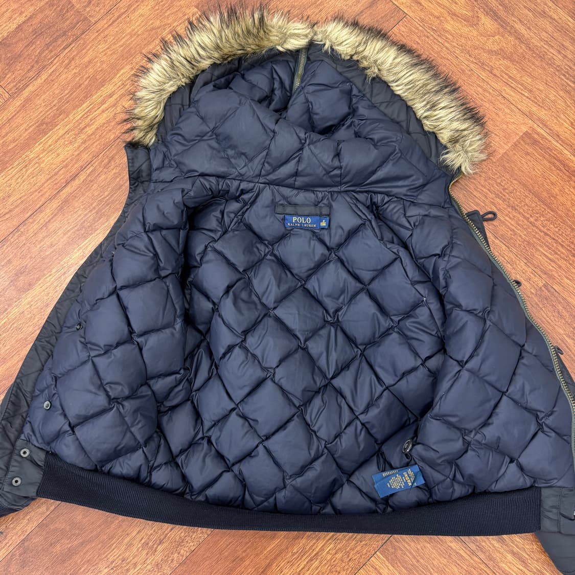 여성용 XS 폴로 랄프로렌 N2B 덕다운 패딩 자켓  상품이미지5