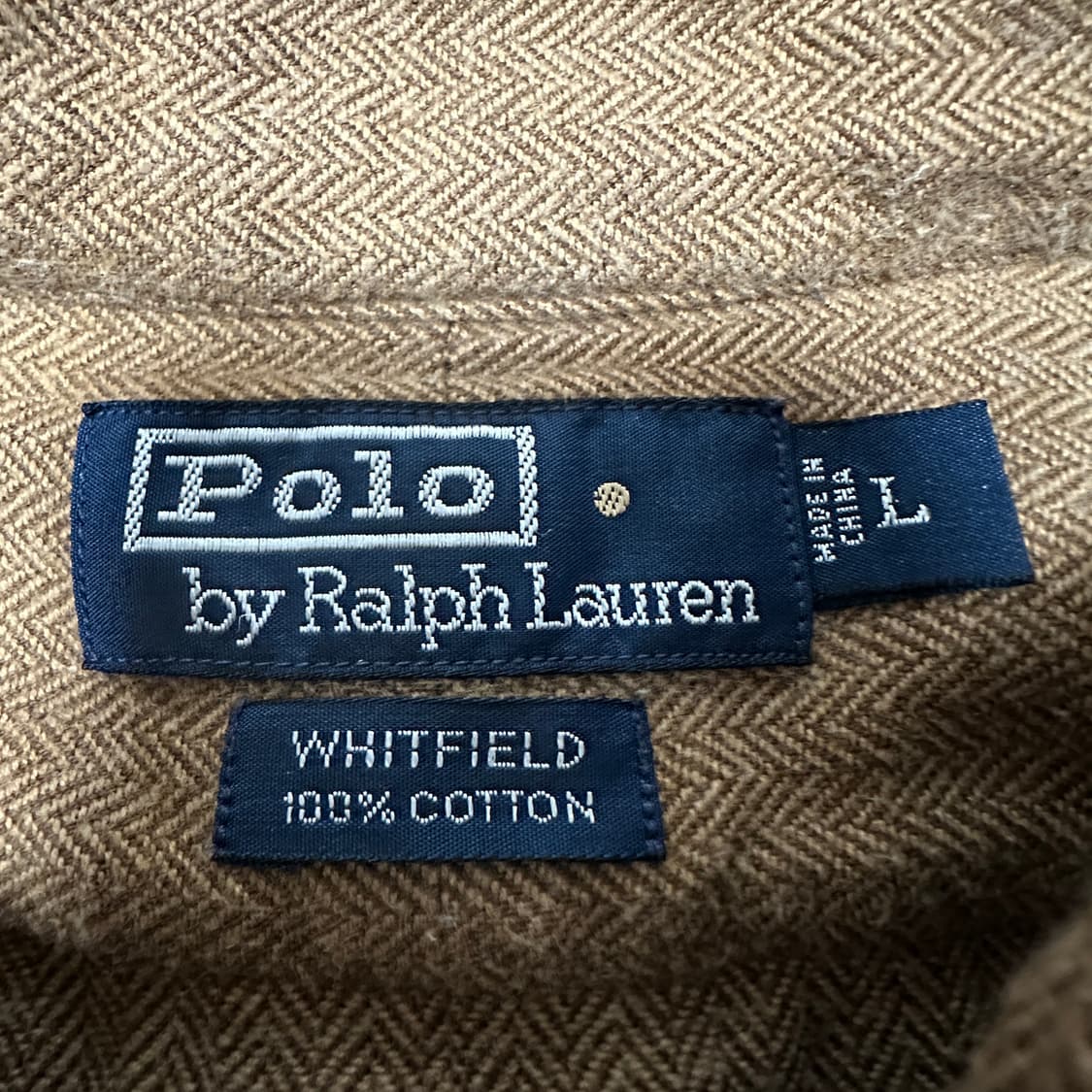 POLO RALPH LAUREN herringbone shirt 상품이미지3