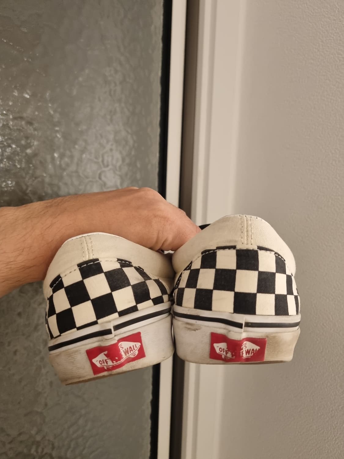 반스 클래식 슬립온 체커보드 블랙 화이트 285 상품이미지2