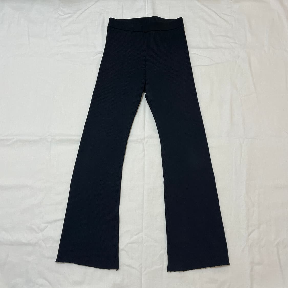 Cotton rib line pants 상품이미지2