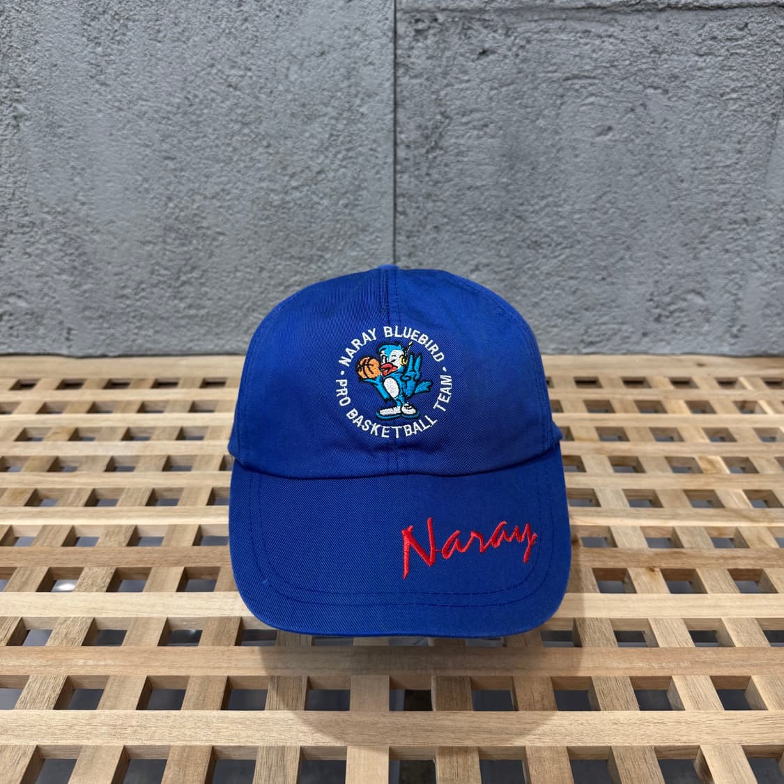 90s KBL 나래 블루버드 캡 상품이미지1