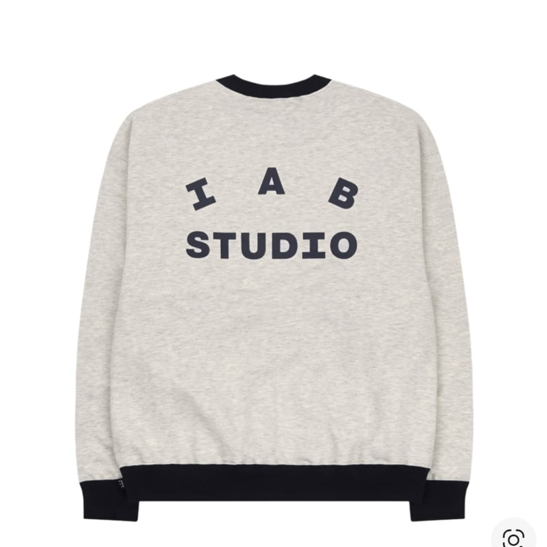 아이앱 스튜디오 스웨트셔츠 오트밀 네이비 상품이미지2