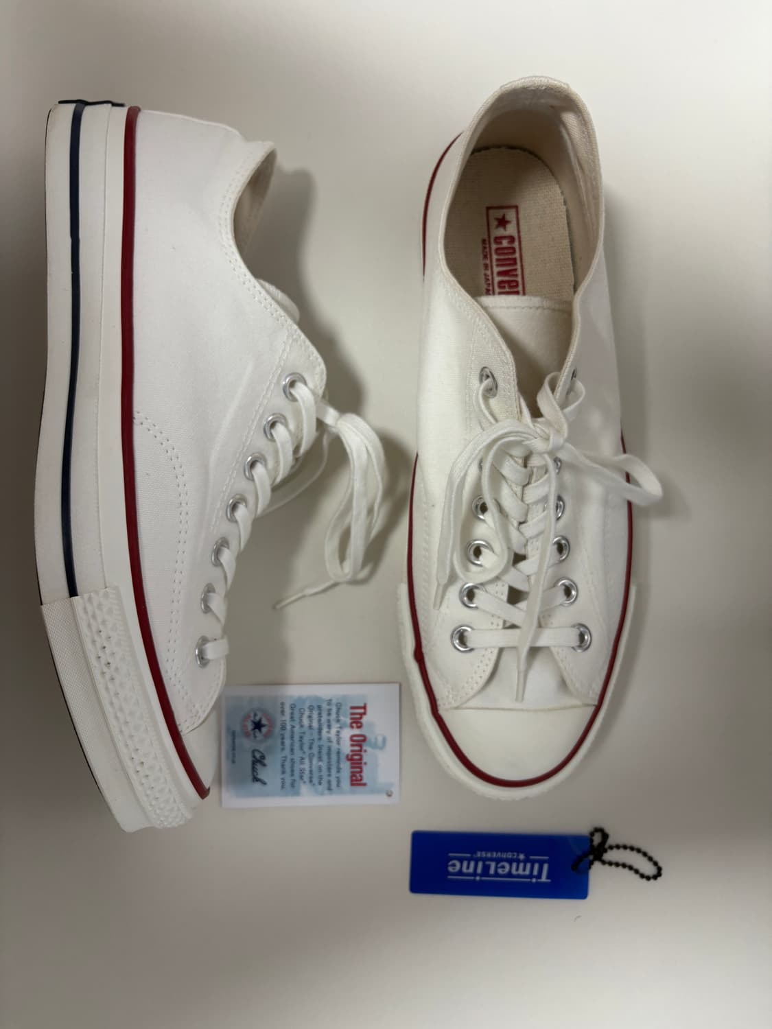 컨버스 타임라인 화이트 로우 275 9사이즈 상품이미지2