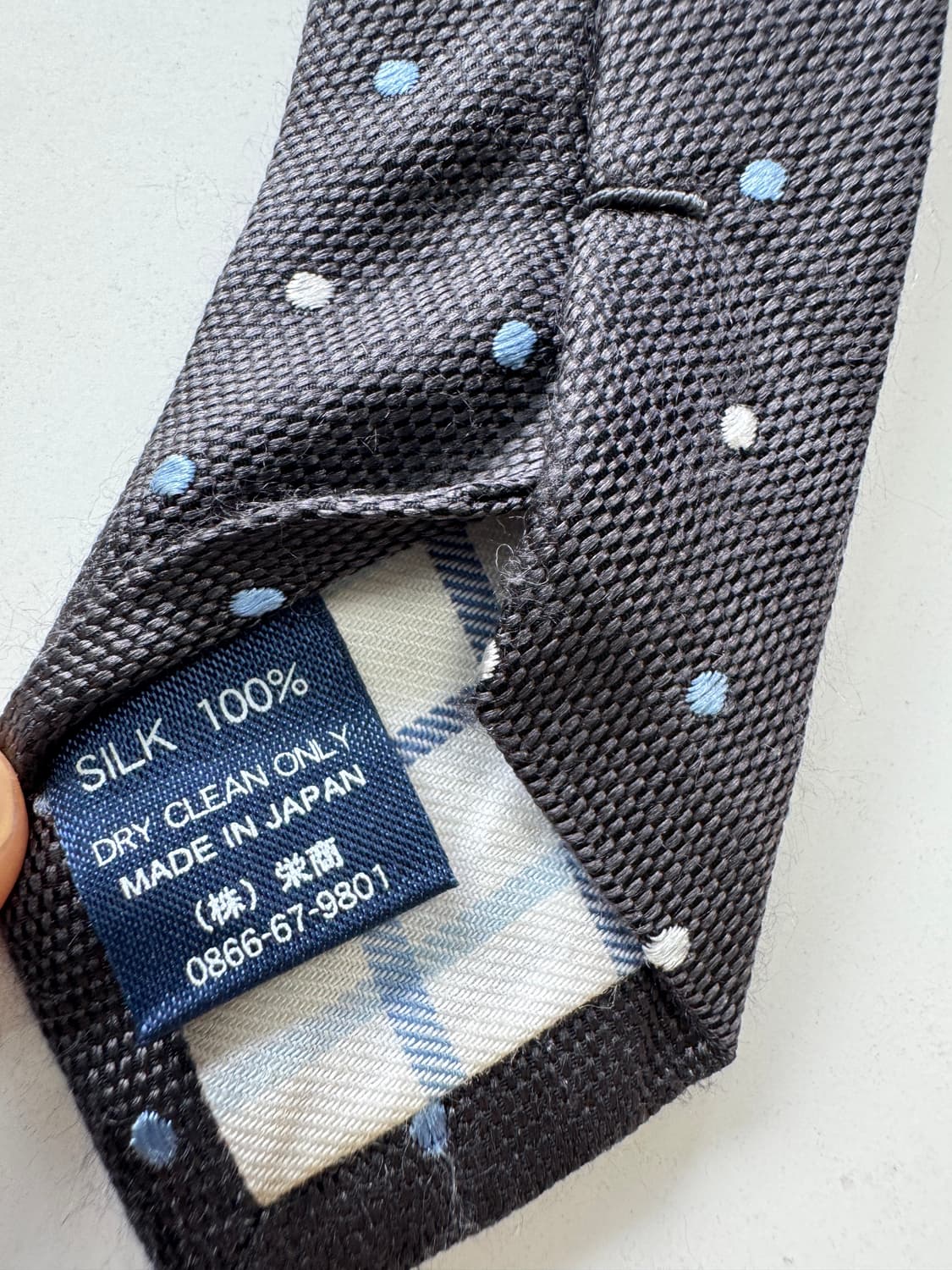 더 수트컴퍼니(The suit company) 실크 넥타이 8.3cm 상품이미지6