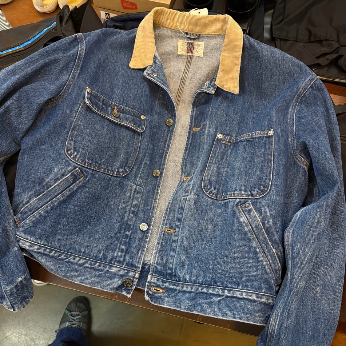 90'S USA 폴로 덩가리 데님 자켓 상품이미지3