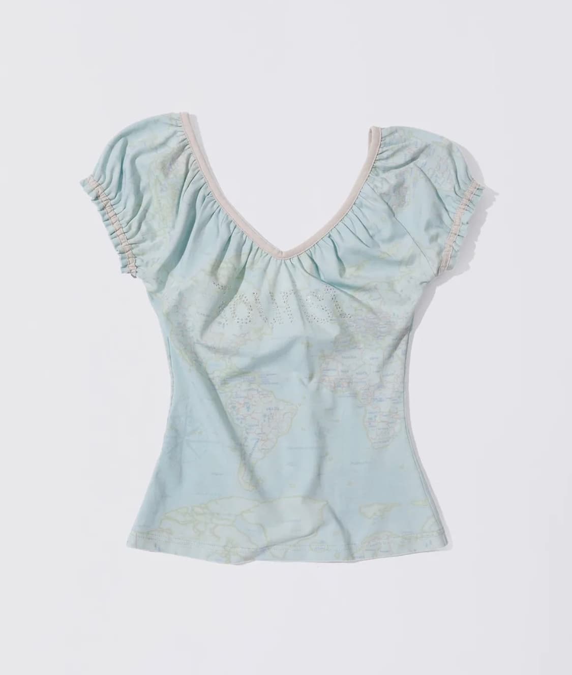 스컬프터 Tourist Scoop Back Tee Baby Blue -L 상품이미지1
