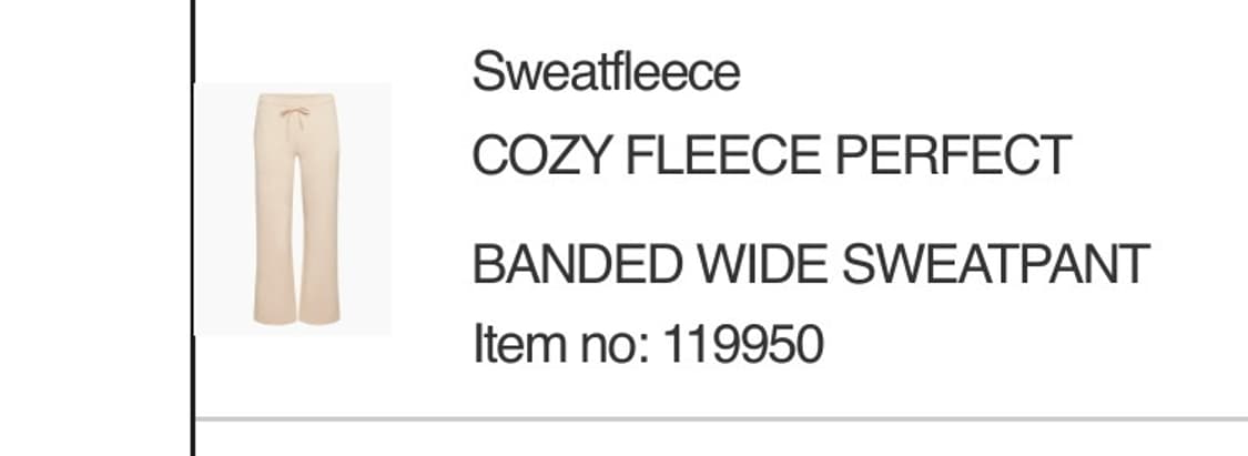 aritzia 와이드 스웻팬츠 상품이미지7