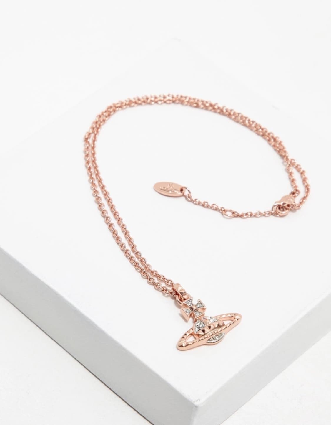 비비안웨스트우드 목걸이 로즈골드 상품이미지1