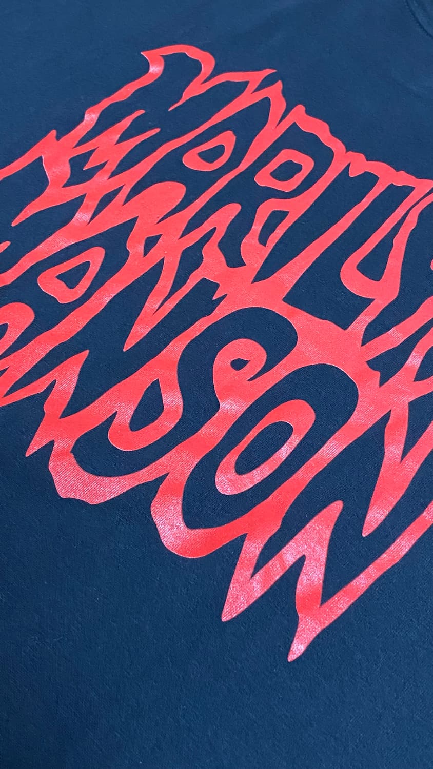 빈티지 90s 마릴린맨슨 사타닉아미 티셔츠 XXL 2XL 상품이미지6