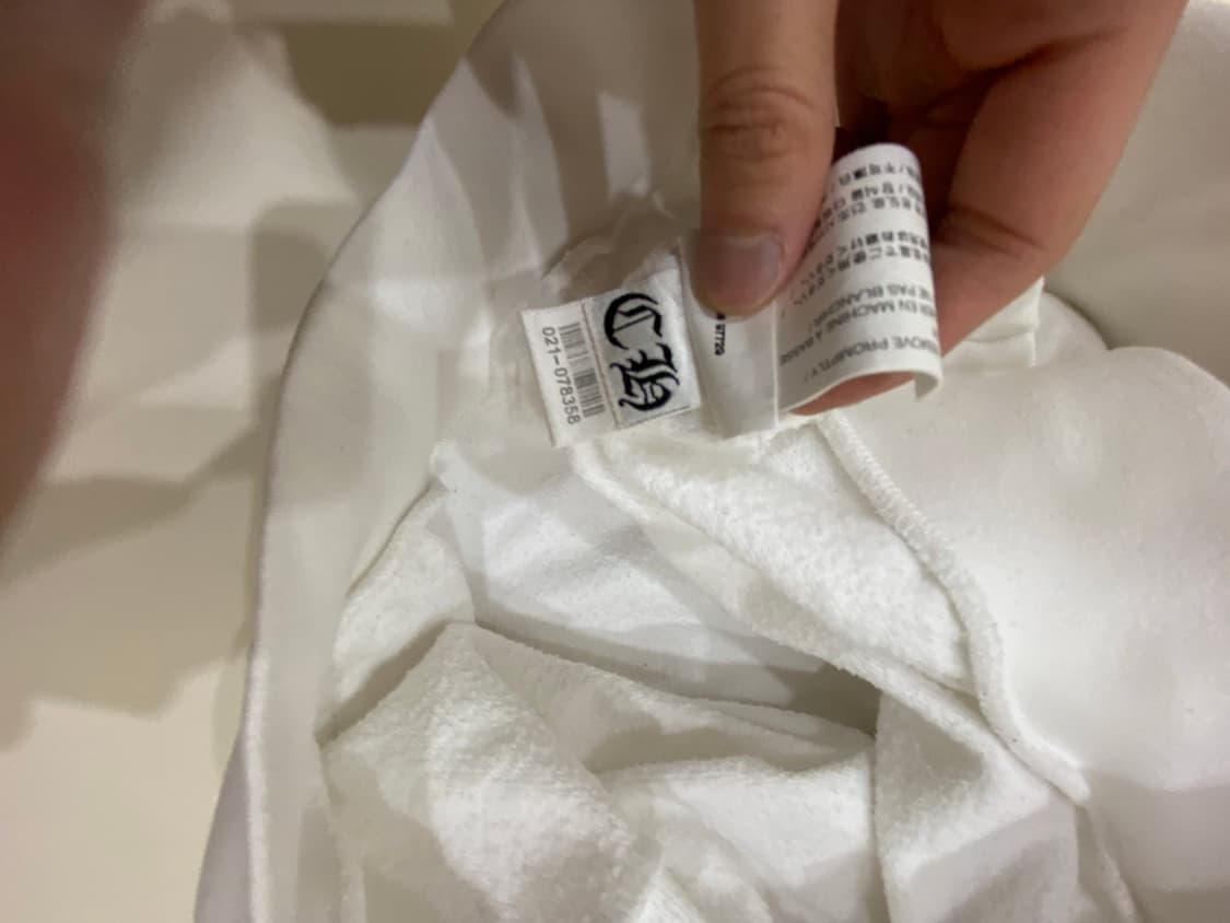 크롬하츠 버티컬 로고 후드 사이즈 m 상품이미지10