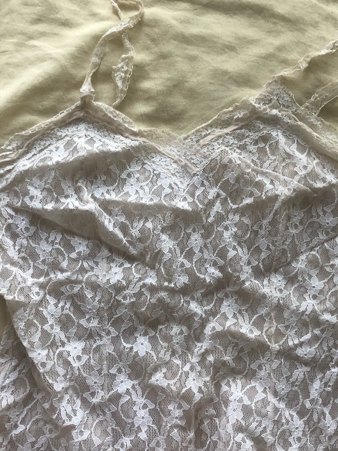 자수디테일 빈티지 슬립 상품이미지2