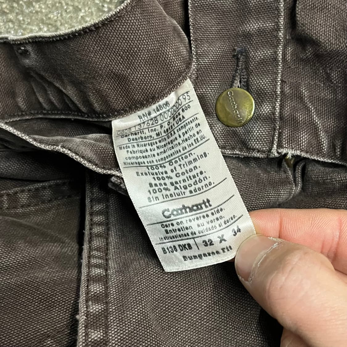 Carhartt 더블니 팬츠 (32“) 상품이미지6