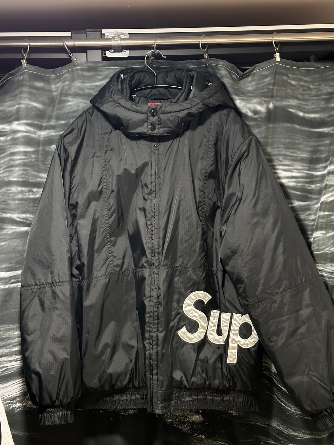 슈프림 16FW 사이드라인 투톤 패딩 자켓 L 상품이미지1