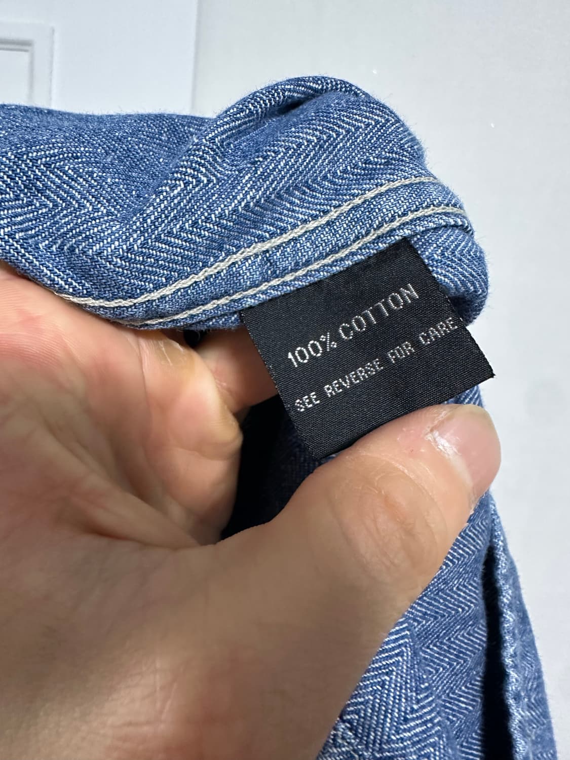 옥토퍼스아미 US 데님 풀오버 셔츠 상품이미지4