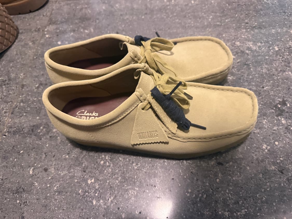 UK 9 270 클락스 왈라비 메이플 스웨이드 상품이미지1