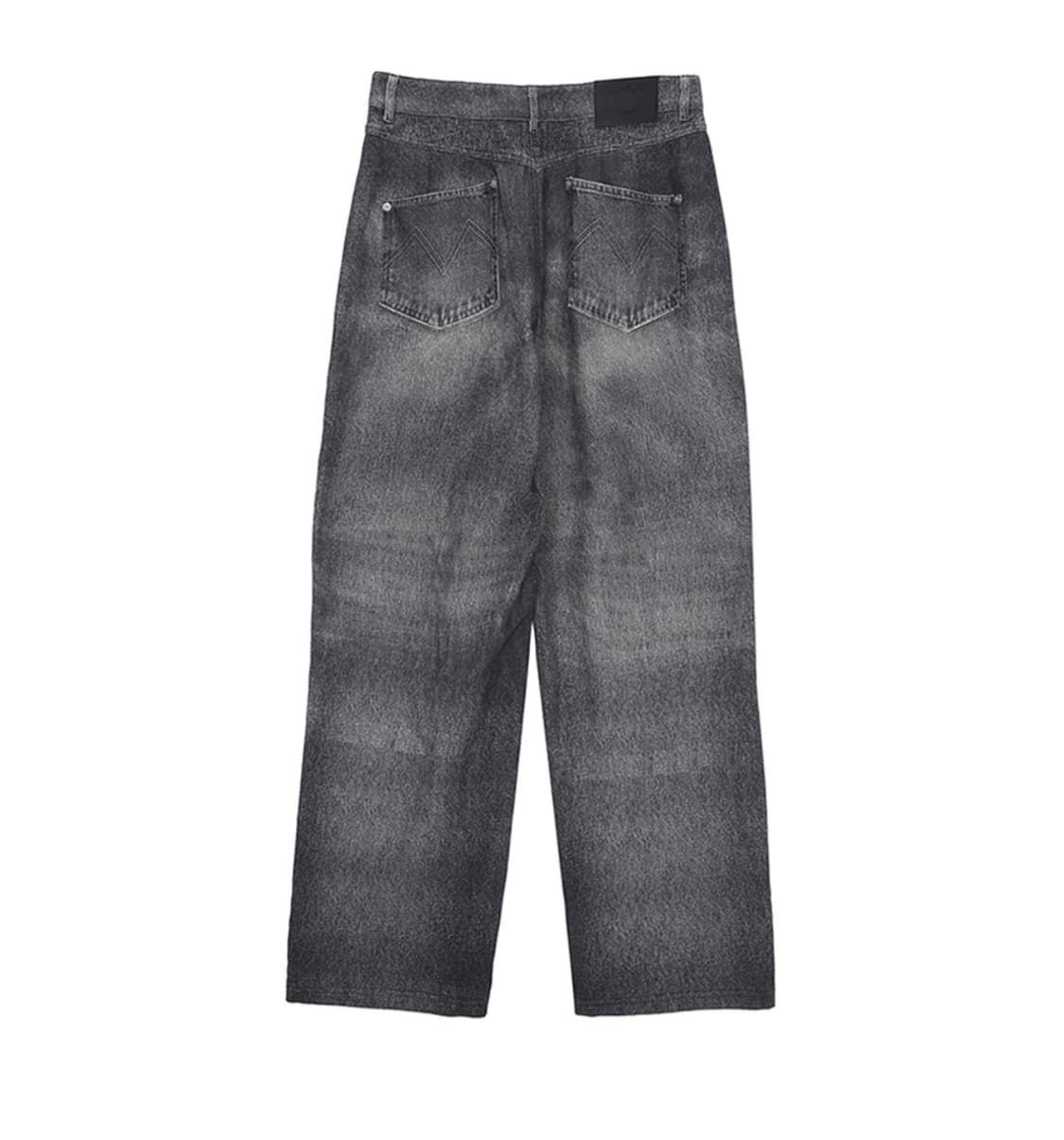 마뗑킴 VINTAGE GRAPHIC PRINTED DENIM PANTS 상품이미지2