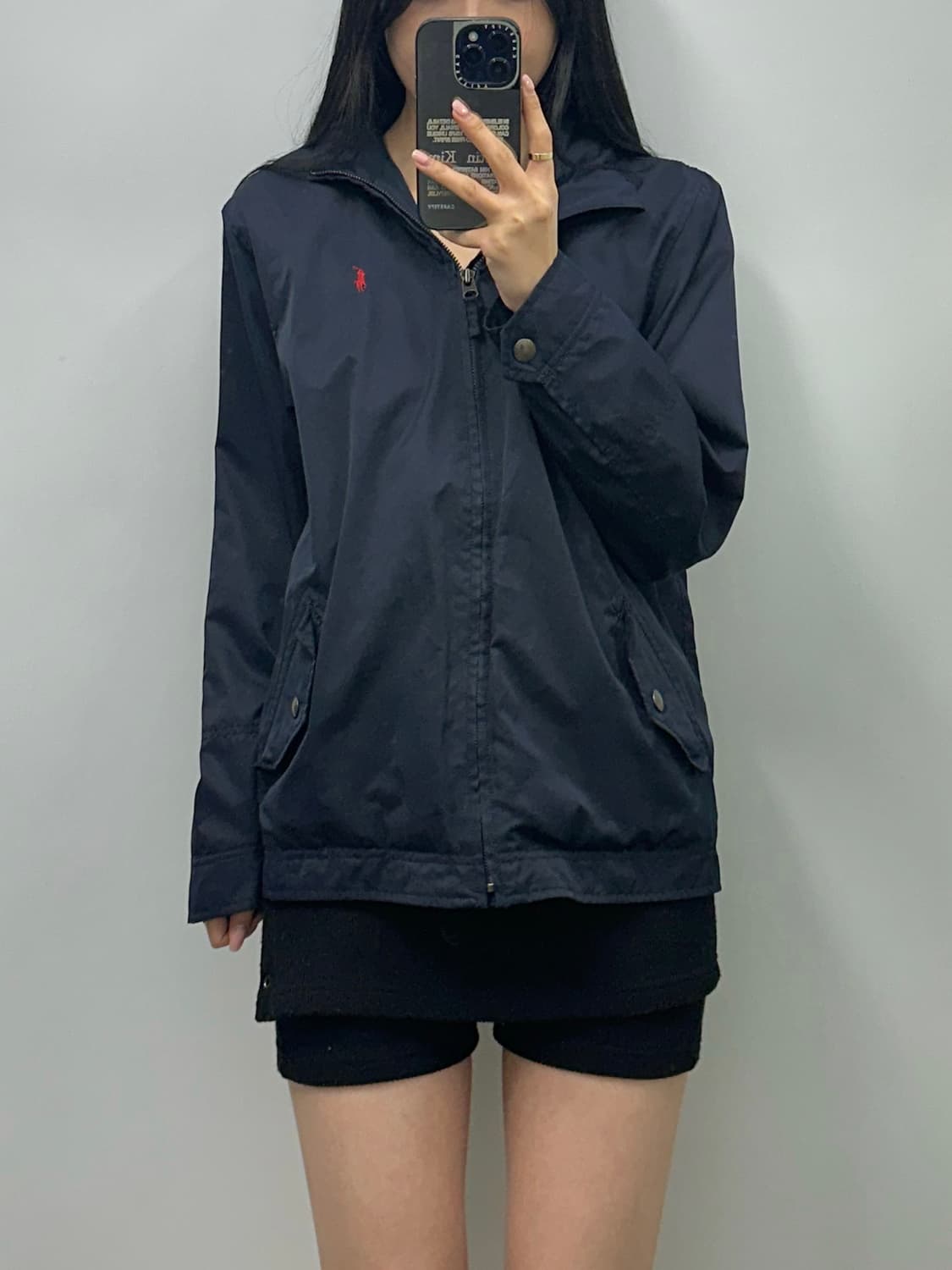 폴로 랄프로렌 네이비 바람막이 페리 자켓 상품이미지1