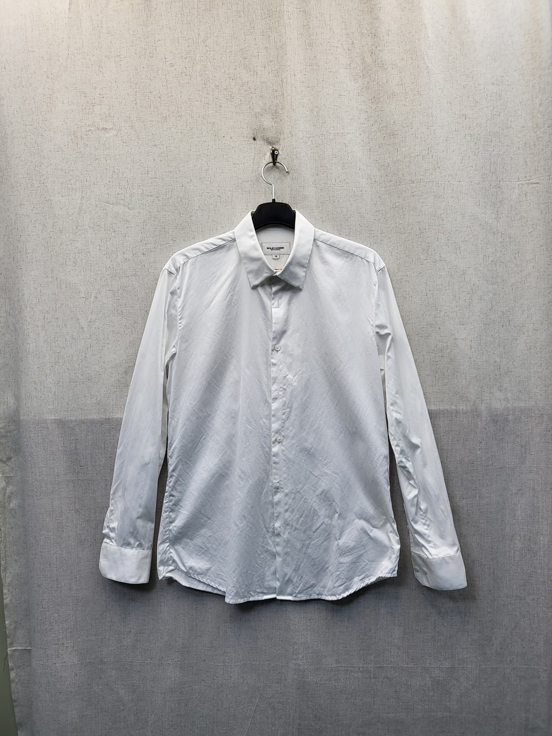 솔리드 옴므 화이트 셔츠 상품이미지1