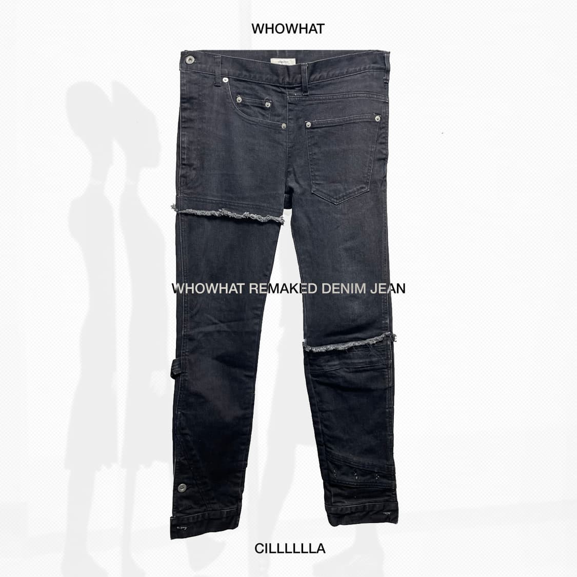 [30] Whowhat 리메이크 데님 진 상품이미지1