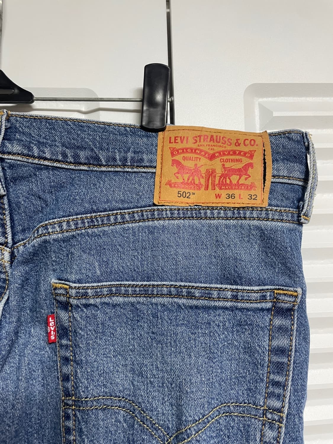 리바이스 502 청바지 36 상품이미지6