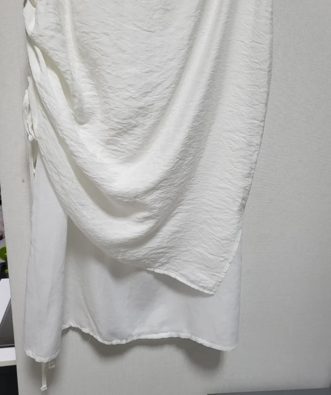 새제품세일!!화이트 셔링 스커트 F 상품이미지3