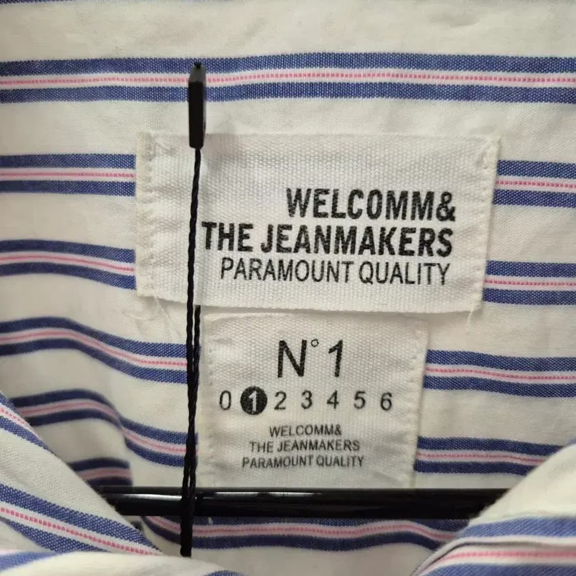 WELCOM M& THE JEANMAKERS 스트라이프 셔츠 상품이미지5