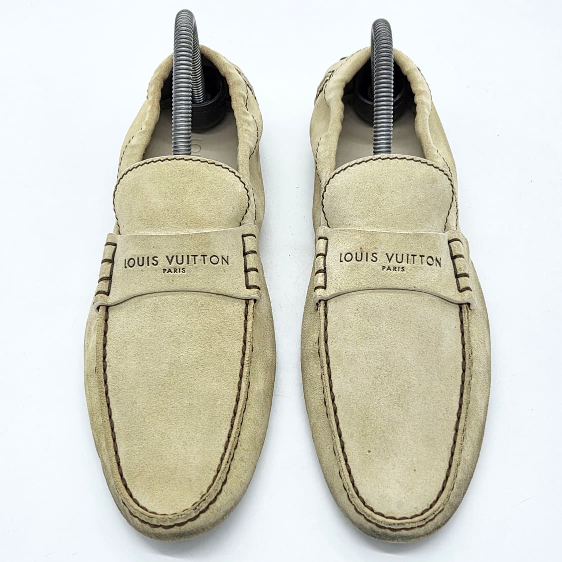  루이비통 스웨이드 드라이빙 슈즈 샌드 (7 1/2)  상품이미지6