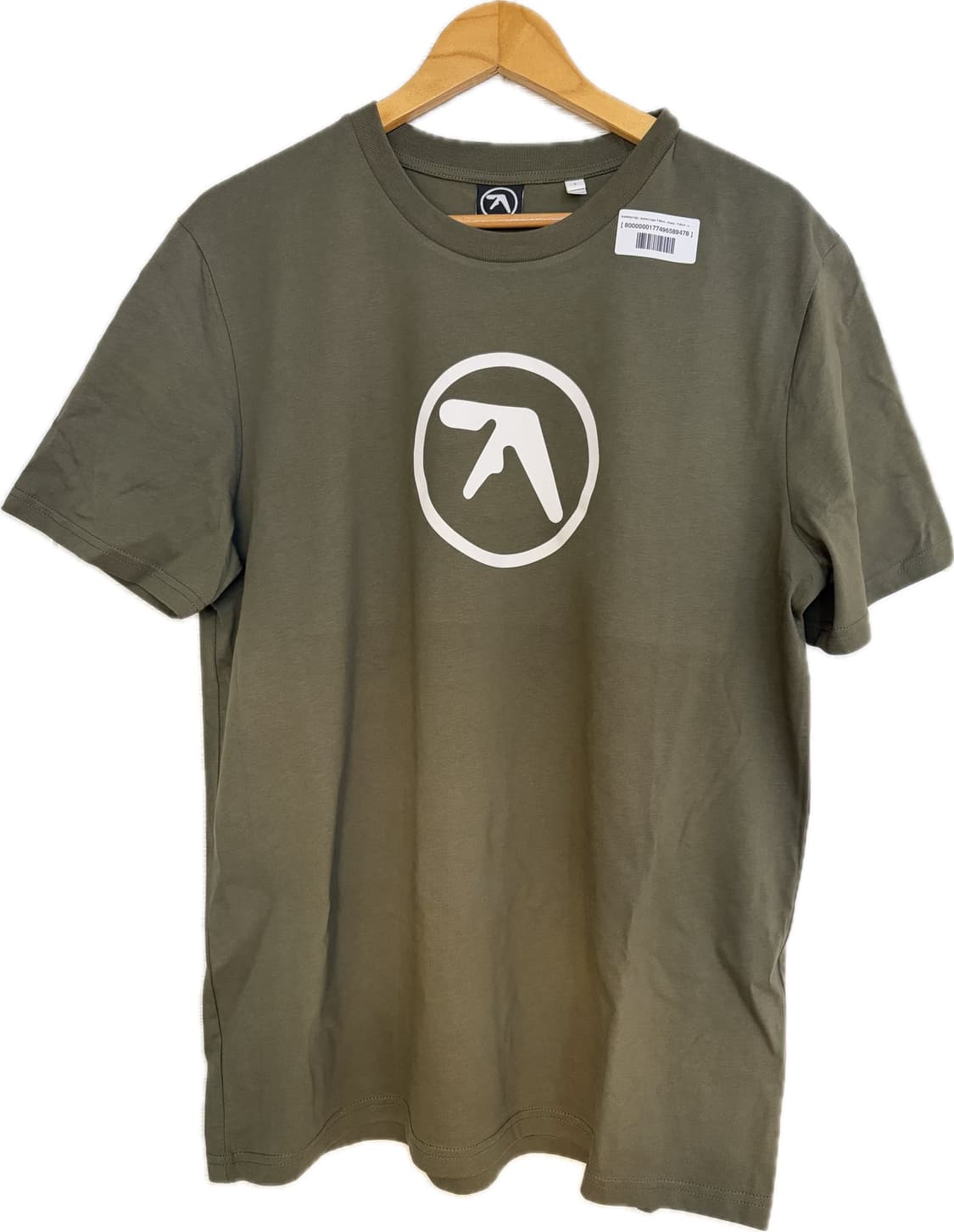aphex twin logo Khaki 공식 머천 티셔츠 카키 L 상품이미지2