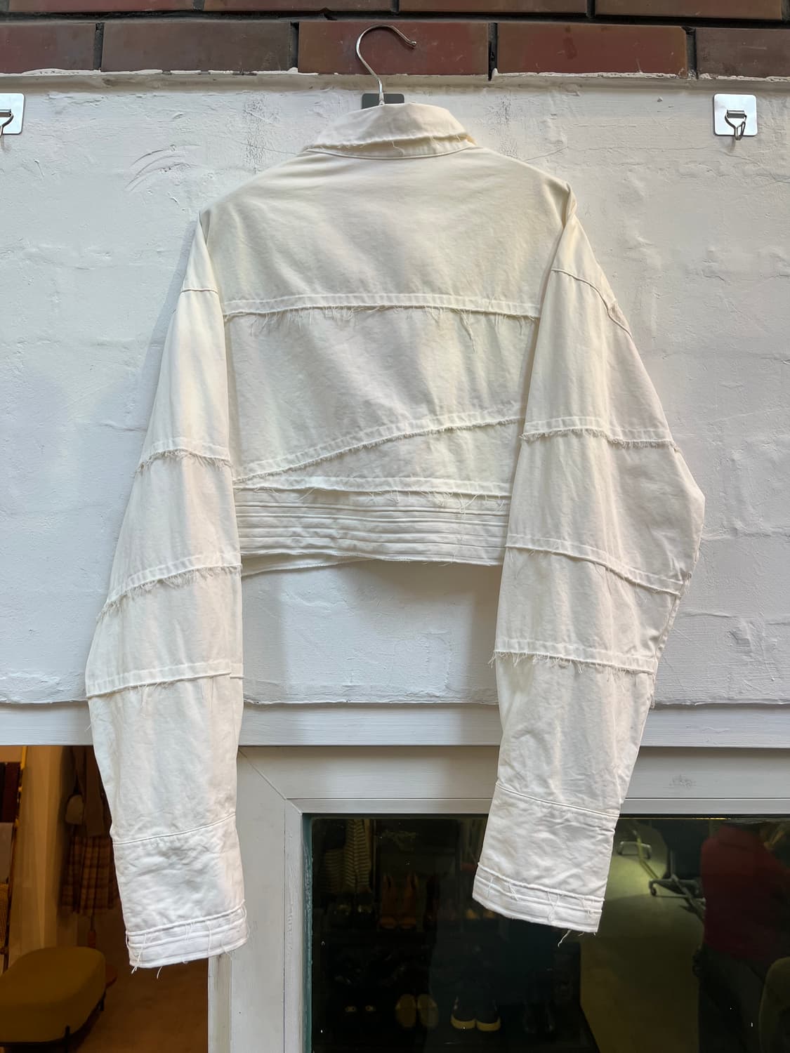 Theilma 더일마 화이트 크롭셔츠 F 상품이미지10