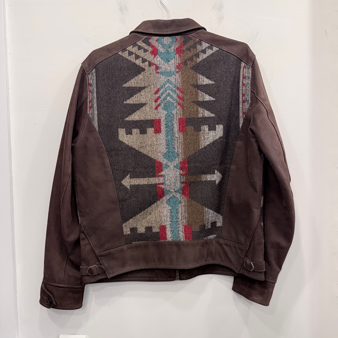 제도 홀스 하이드 니바오 패턴 라이더자켓 상품이미지2