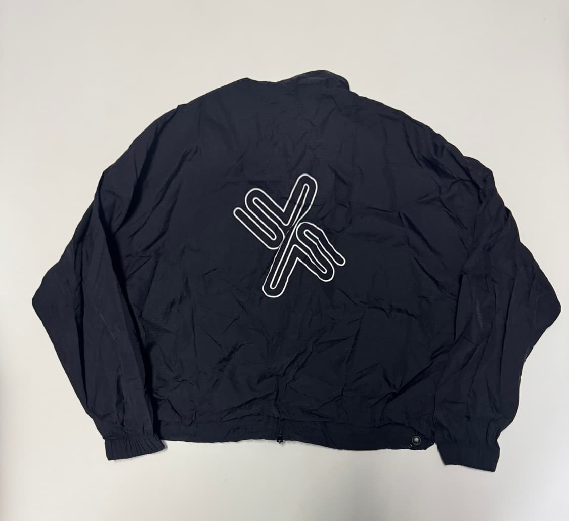 여성 젝시믹스 오버핏 크롭 나일론 바람막이 S 블랙 상품이미지1