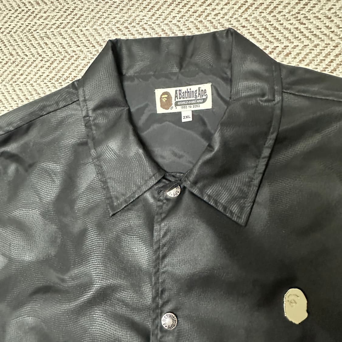 BAPE ink camo coach jacket 상품이미지3