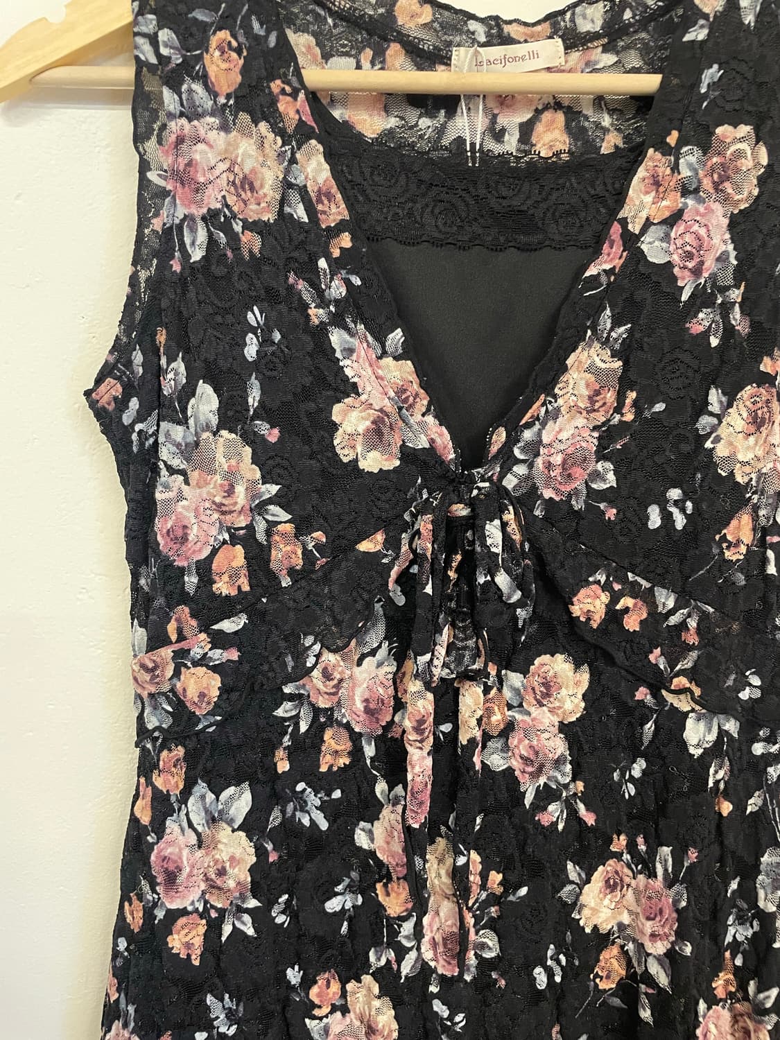 Floral lace layered sleeveless 상품이미지3