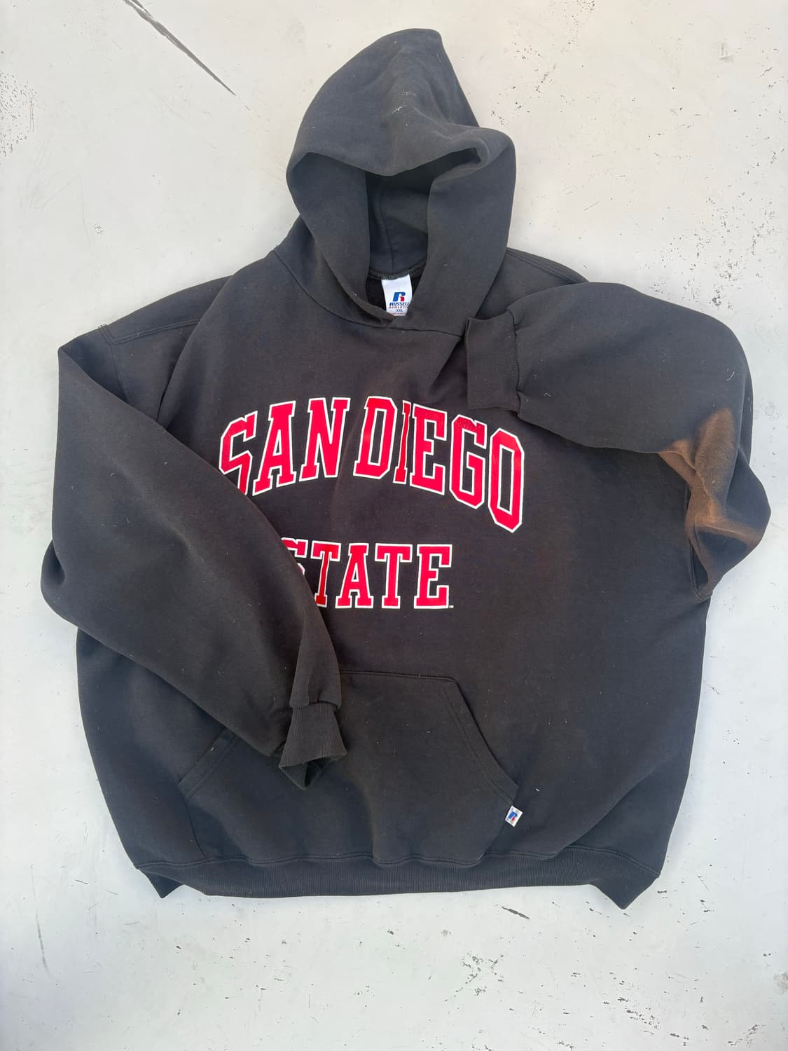 90‘s Russell 후드 (2xL) 상품이미지2