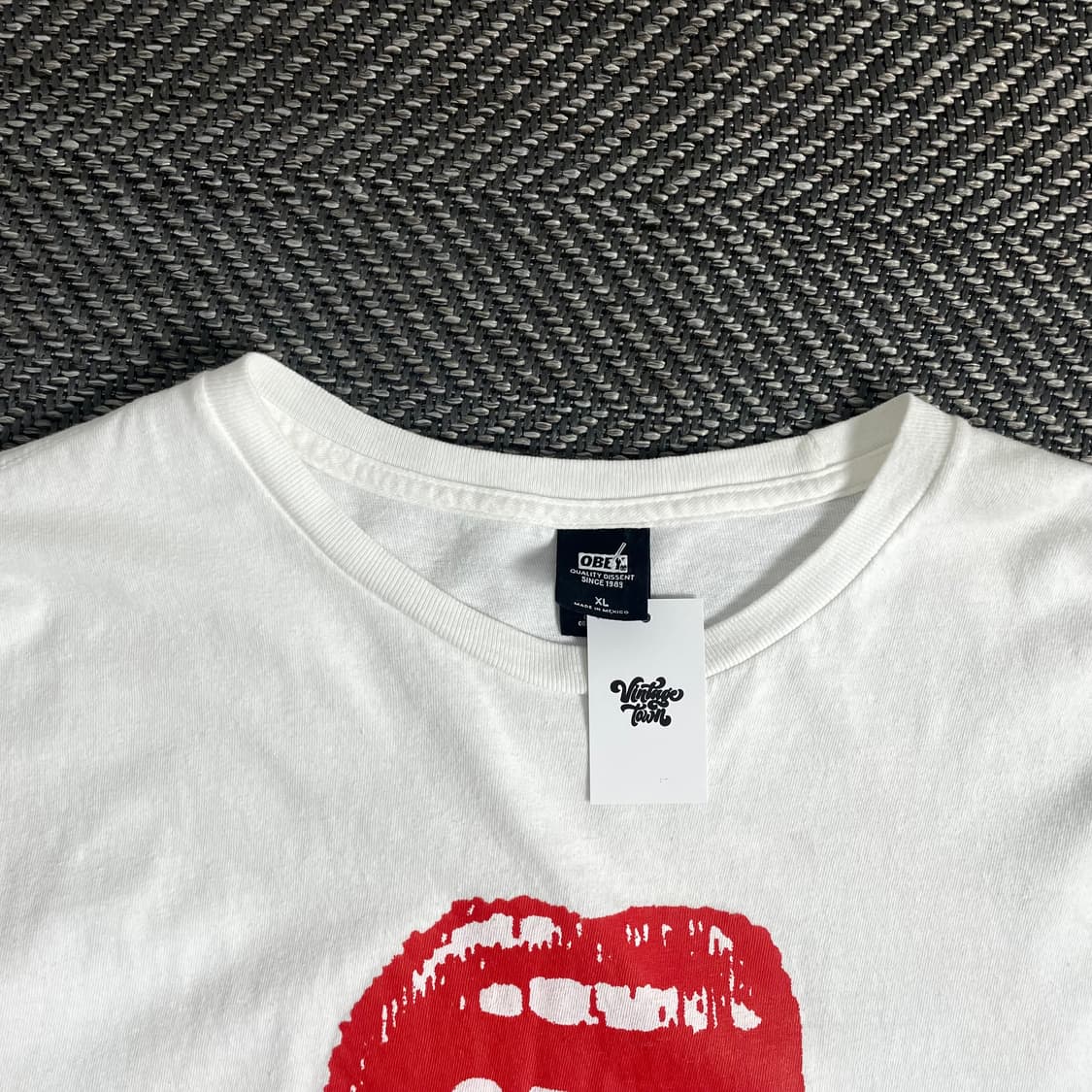 오베이 빅로고 프린팅 박시핏 티셔츠y 2096 상품이미지4