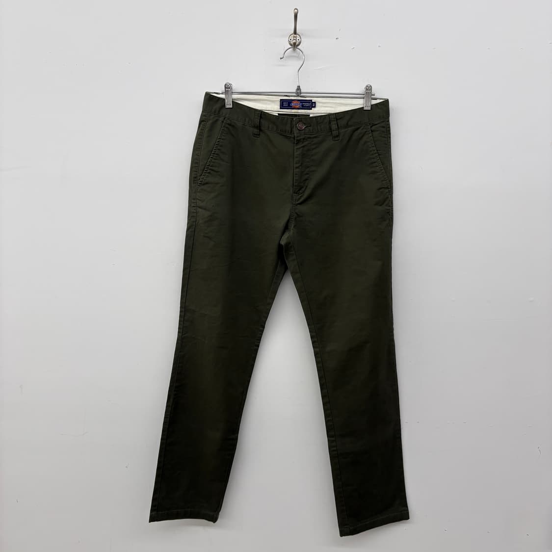 디키즈 카키색 코튼팬츠 32in 상품이미지1