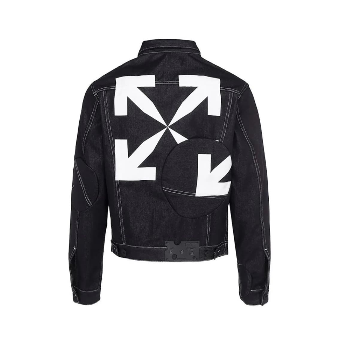 [정품 QR] 오프화이트 트러커 데님 자켓 상품이미지1