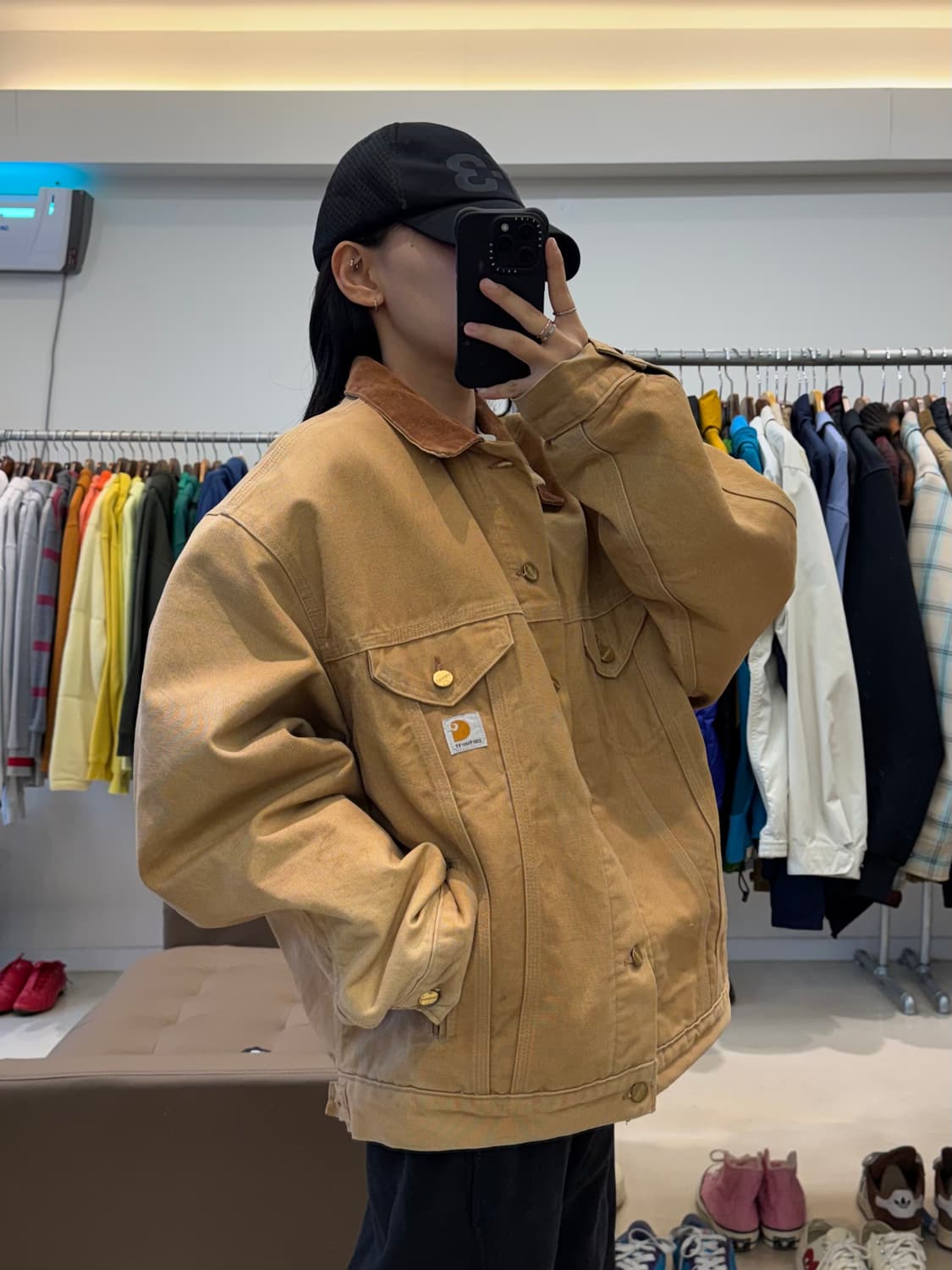 칼하트 J148 BRN 트러커 자켓 상품이미지9