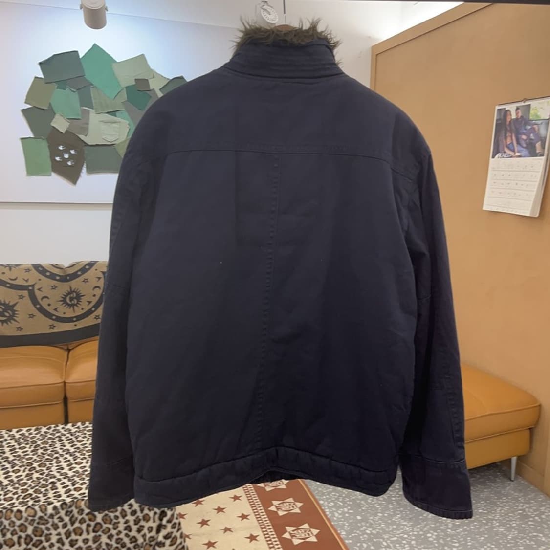 아베크롬비 울프죠 빈티지 모던 주얼 털 자켓 L C09491 상품이미지4