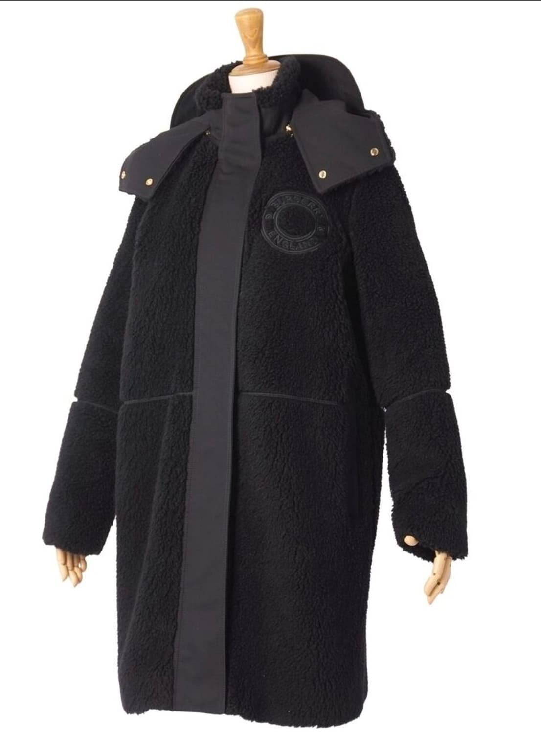 버버리 후디드 플리스 코트 상품이미지2