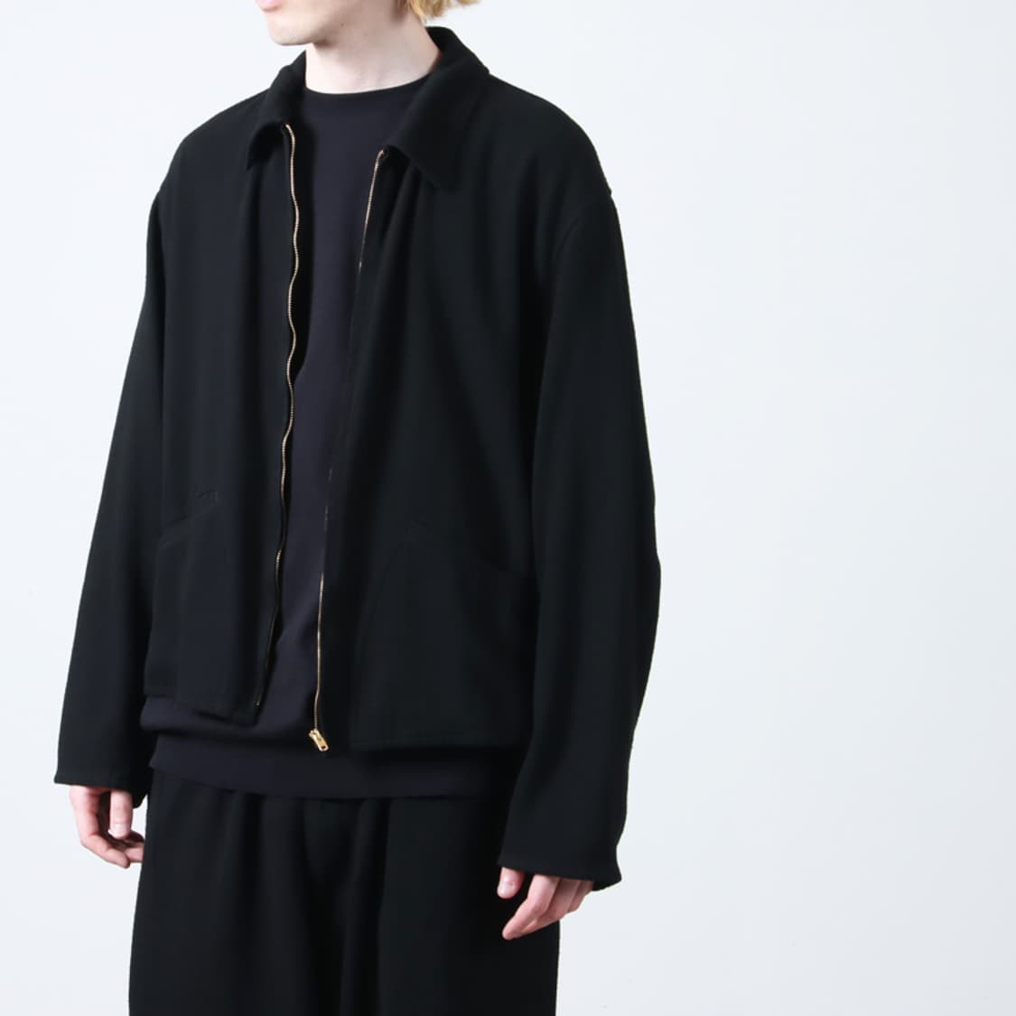 코모리 25ss Silk Nep Zip Jacket 상품이미지2