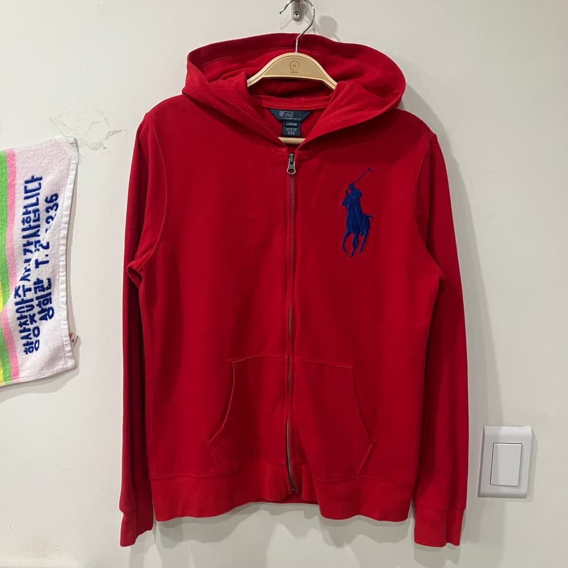 386 폴로 빅포니 후드집업 상품이미지1