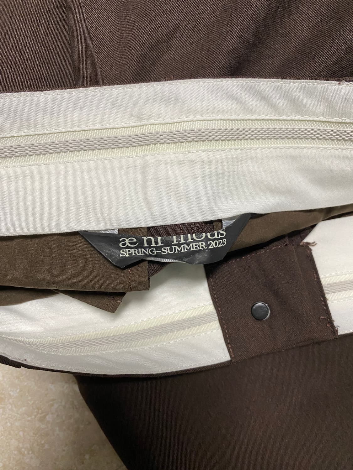 앤르무스 aenrmous 슬랙스 상품이미지4