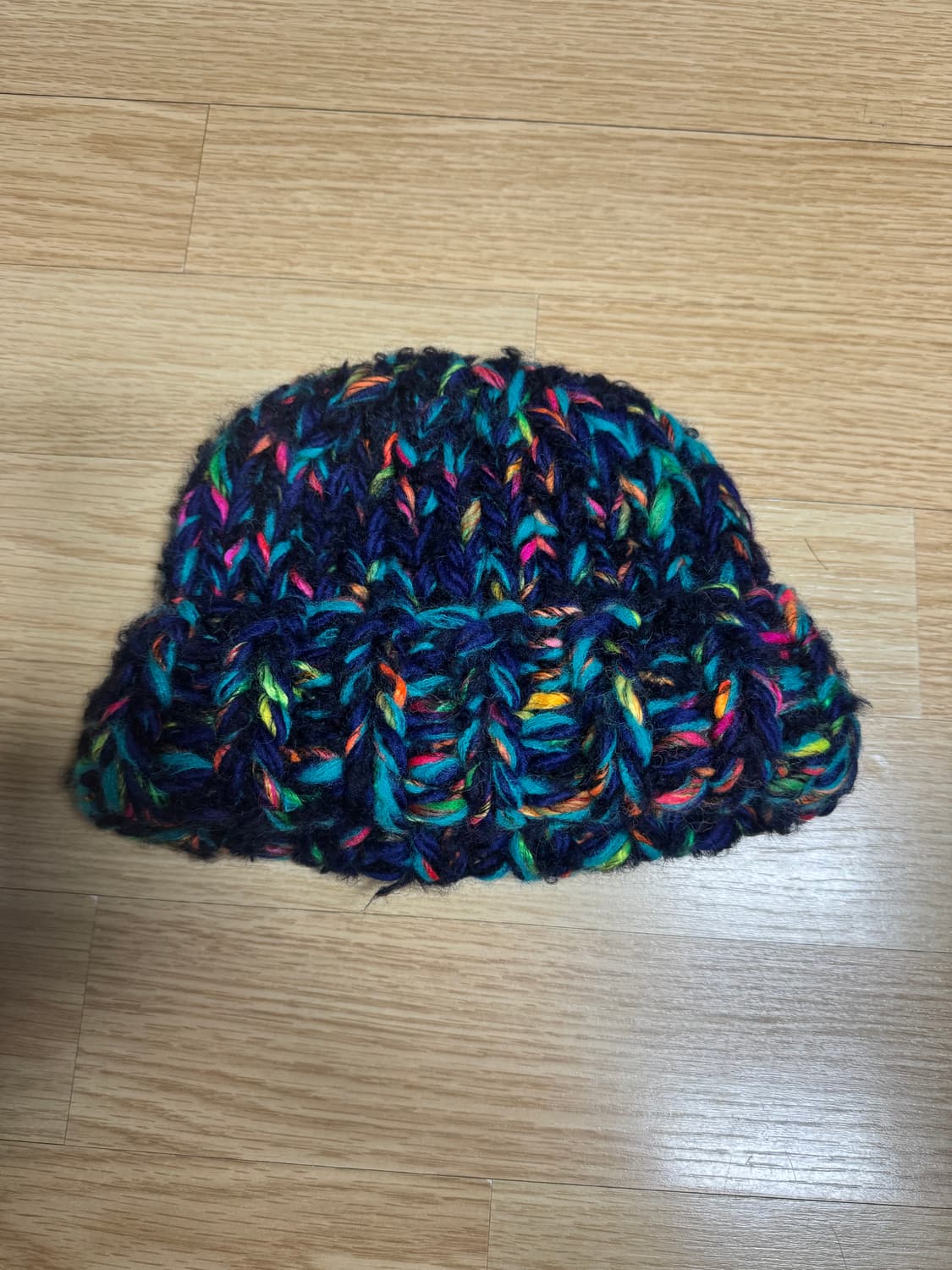 CA4LA 핸드 니티드 믹스 비니 상품이미지1